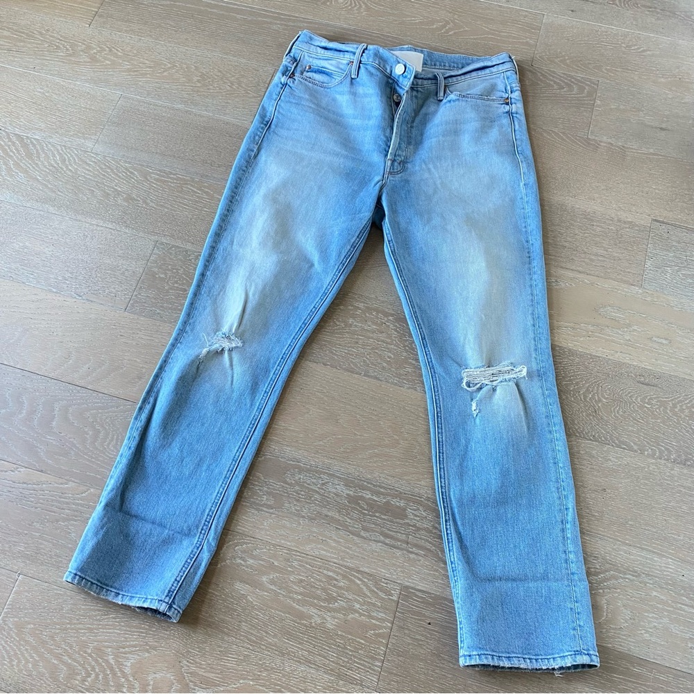 Mother Superior The Dazzler button fly ankle Really Intoxicated Distressed sz 30 - Picture 3 of 16